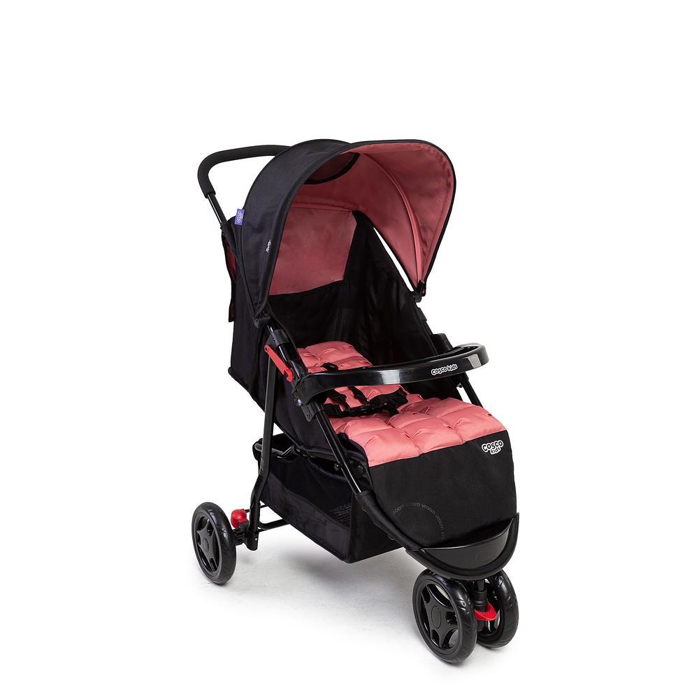 Carrinho de Bebê Toffy Rosa Onda Cosco Kids em Oferta na Shopee