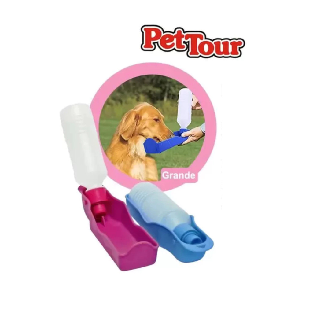 Bebedouro Portátil Pet Garrafa Cães Passeio Viagem 250ml Mimo Pets em Oferta na Shopee