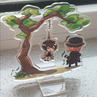 Bungo Cães Vadios Acrílico Suporte Nakahara Chuuya Pendurado Figura Dazai Osamu Exibição Anime Bens Coleção Mesa Decoraç em Oferta na Shopee