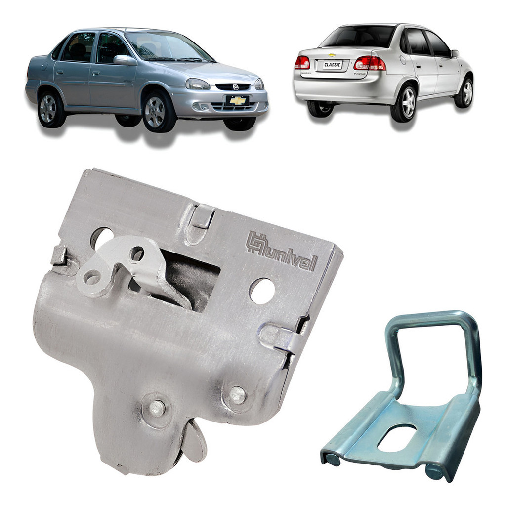 Fechadura E Batente Porta Mala Corsa Sedan 1996 A 2016 em Oferta na Shopee