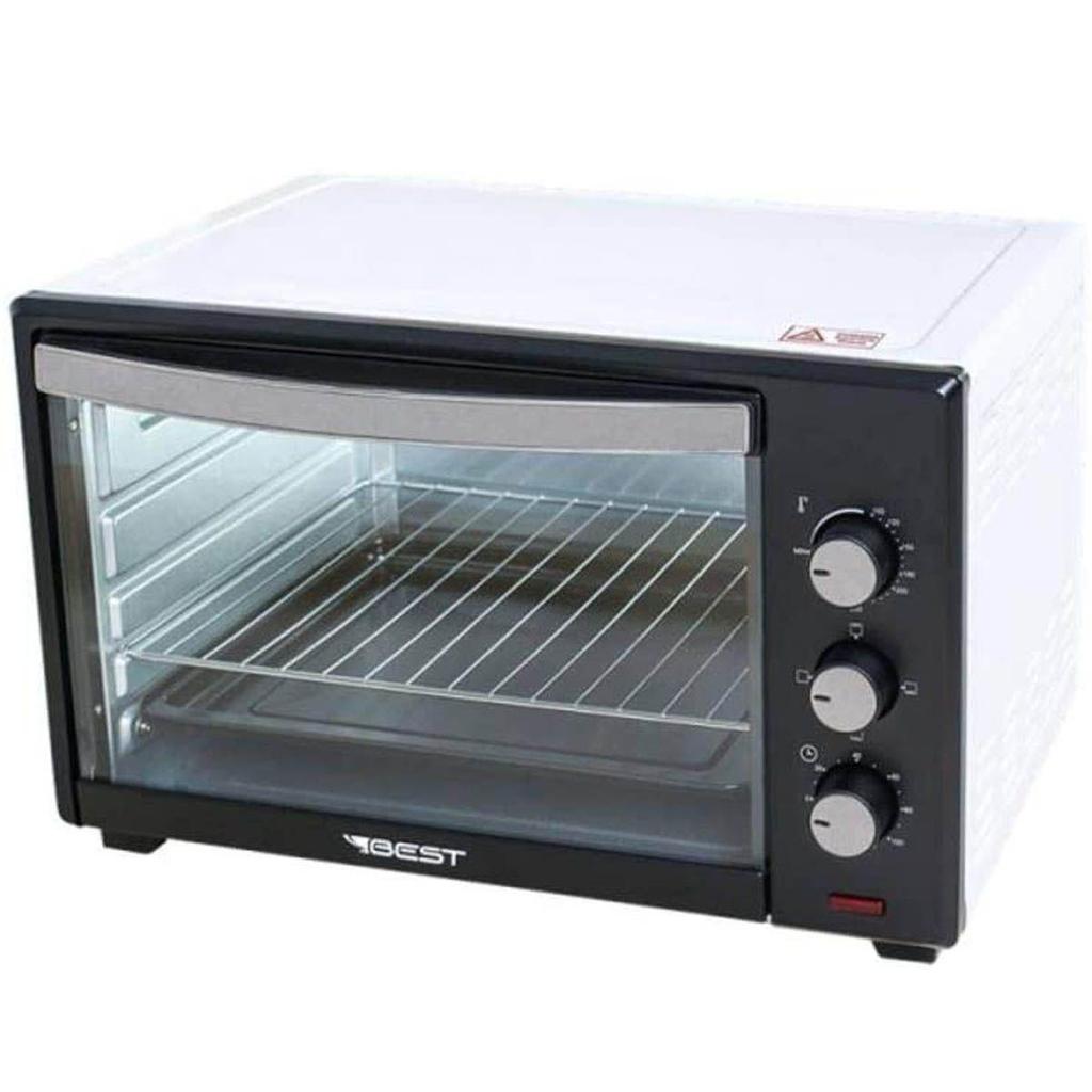 Forno De Bancada Elétrico Best Forno Plus 60 Litros 220v Preto/branco