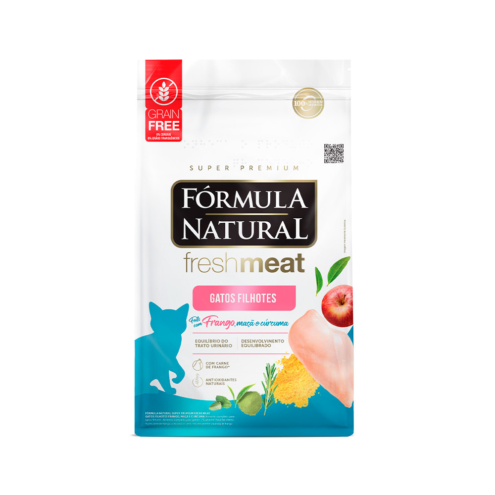 FORMULA NATURAL FRESH MEAT GATO FILHOTE SABOR FRANGO 10,1KG em Oferta na Shopee