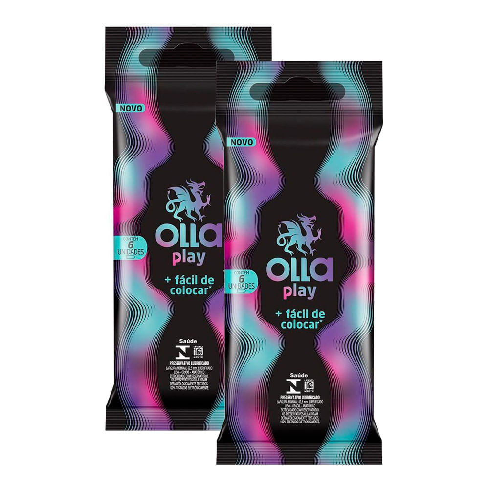 Kit 2 Camisinha Olla Play 6 Unidades em Oferta na Shopee