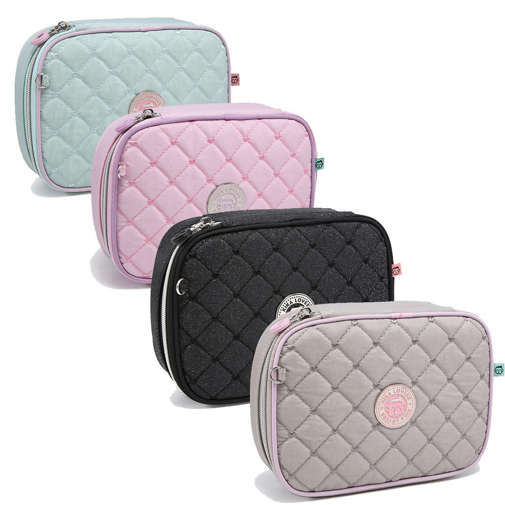 Estojo Kika Box Organizador Feminino Divisórias 36 Lápis