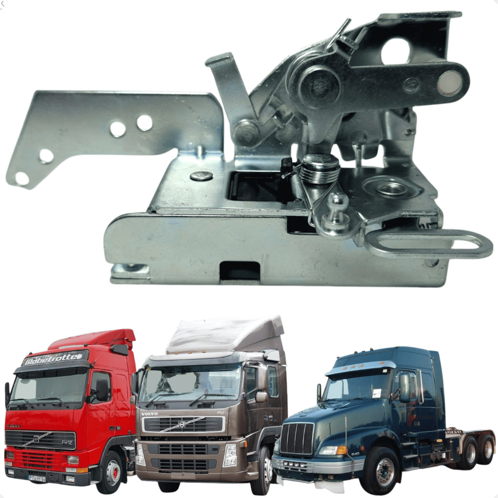 Fechadura Trinco Da Porta Esquerda Lado Passageiro Volvo Fh12 Nh Fm Fmx