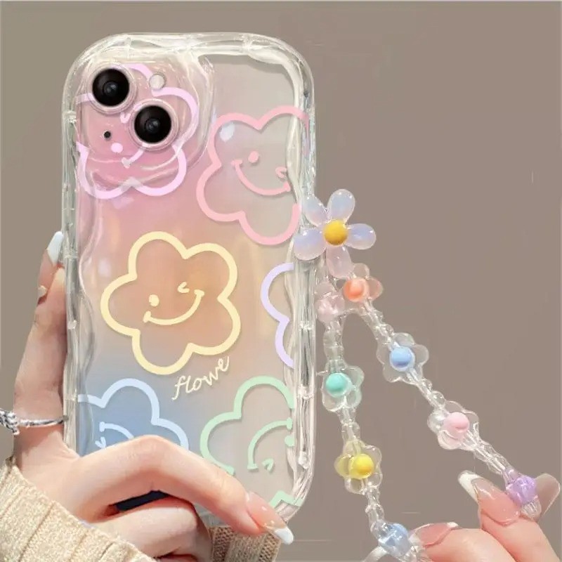 Capinha Com Alça De Pulso Capa Para Samsung Galaxy A71 A72 A03 A04 A05S A06 A10S A11 A12 A13 A20 A30 A32 A34 A50 A50s A5