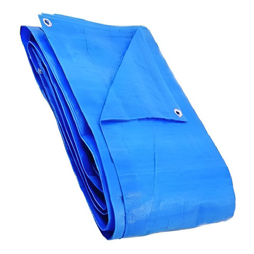 Lona de polietileno azul 7m 100 micra VONDER em Oferta na Shopee