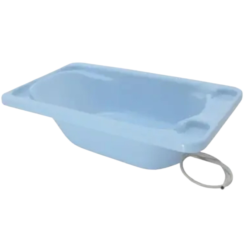 Banheira Bebê Plástica Rígida Branca - Galzerano 20 Litros