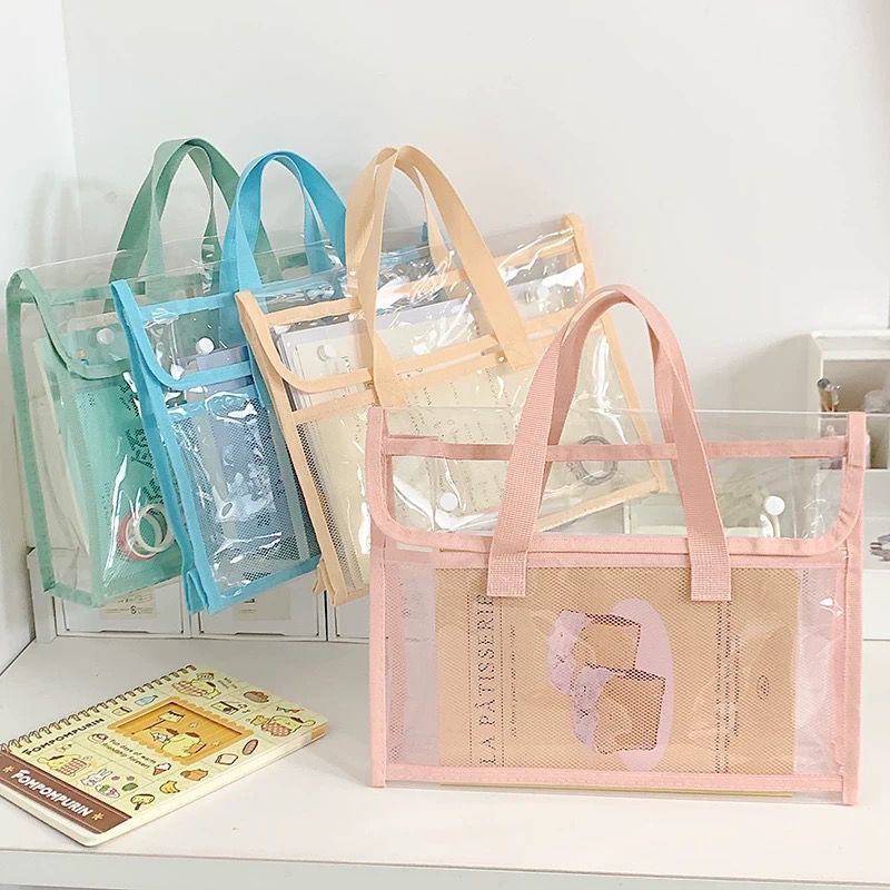 Pasta Organizadora e Portátil Estilo Bolsa Com duas Repartições e Expansível