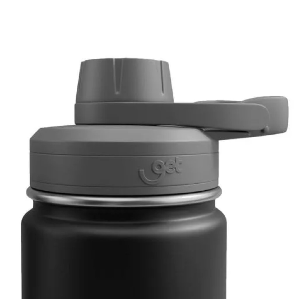 Tampa para Garrafa Térmica Cinza em Oferta na Shopee