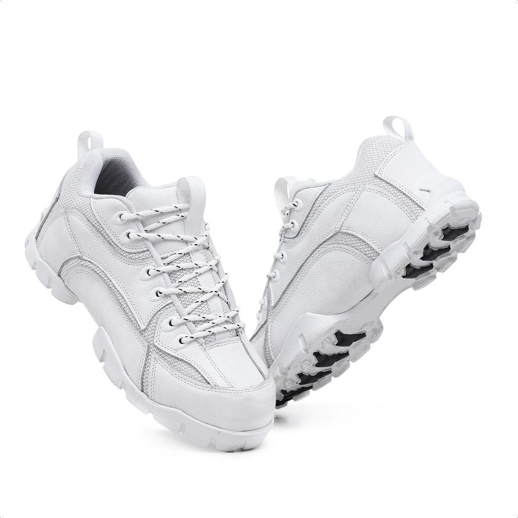 Tênis Unisex Confortavel Leve Branco