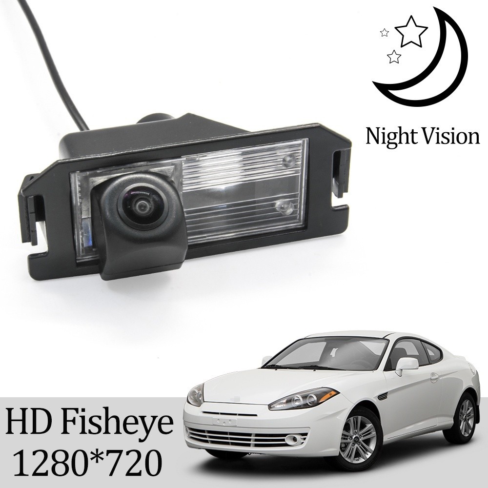 Câmera Retrovisora De Carro 1280 * 720P Adequada Para Hyundai Tiburon/Tustani/Couple 2002-2008