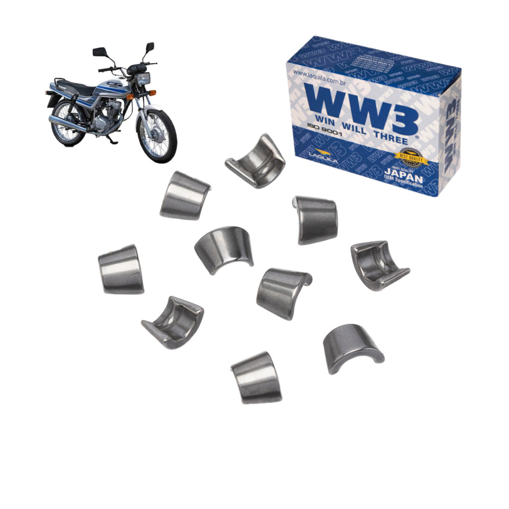 Chaveta Trava Valvula Cg 125 1976/1991 Ww3 Original em Oferta na Shopee