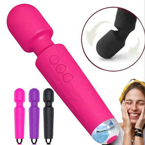 Massageador Profissional 20 Vel. Massageador V-magico Max Vibrador 19cm em Oferta na Shopee