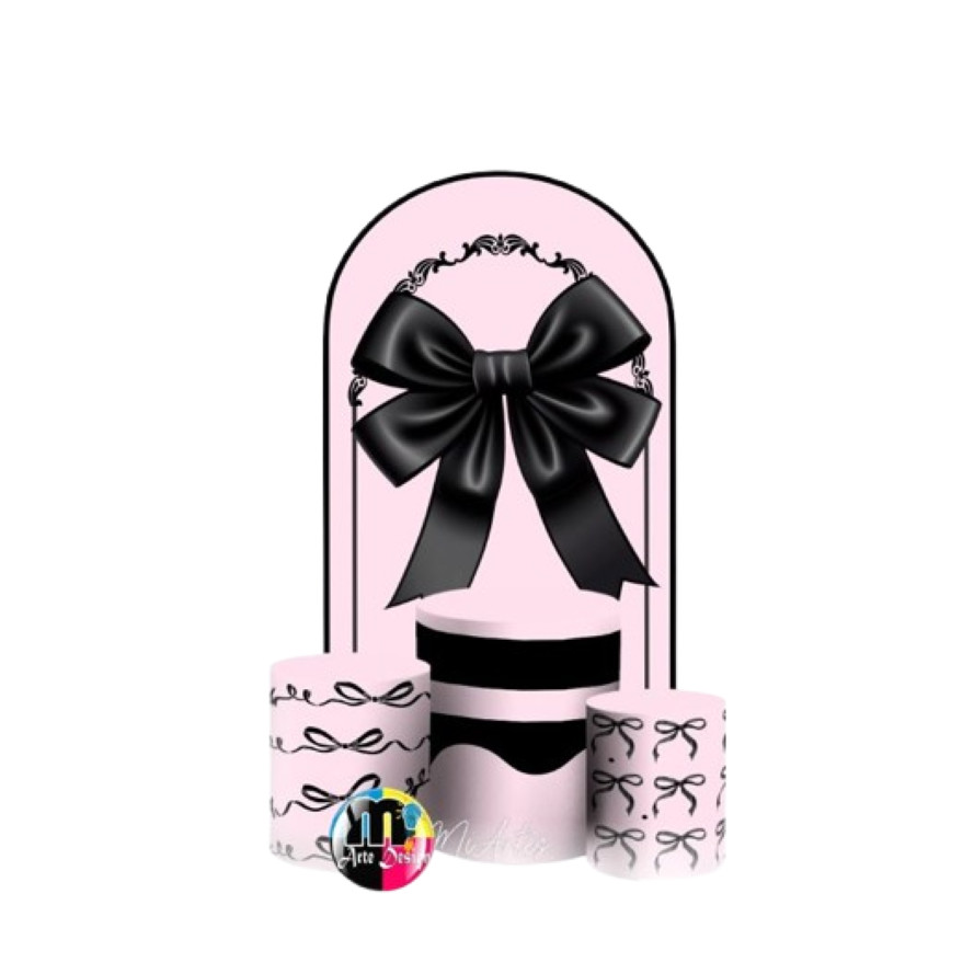 PAINEL ROM + CAPAS Cld TECIDO SUBLIMADO DECOR LAÇO em Oferta na Shopee