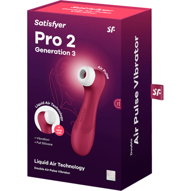 Estimulador De Clitóris 2 em 1 Satisfyer Pro 2 Generation 3