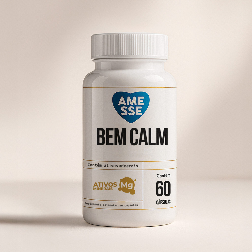 Bem Calm - Amesse inositol e metiocobalamina em Oferta na Shopee