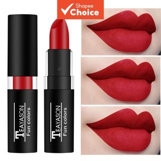 Batom TEAYASON Red Velvet : De Longa Duração , Hidratante , À Prova De Transferência , Es…