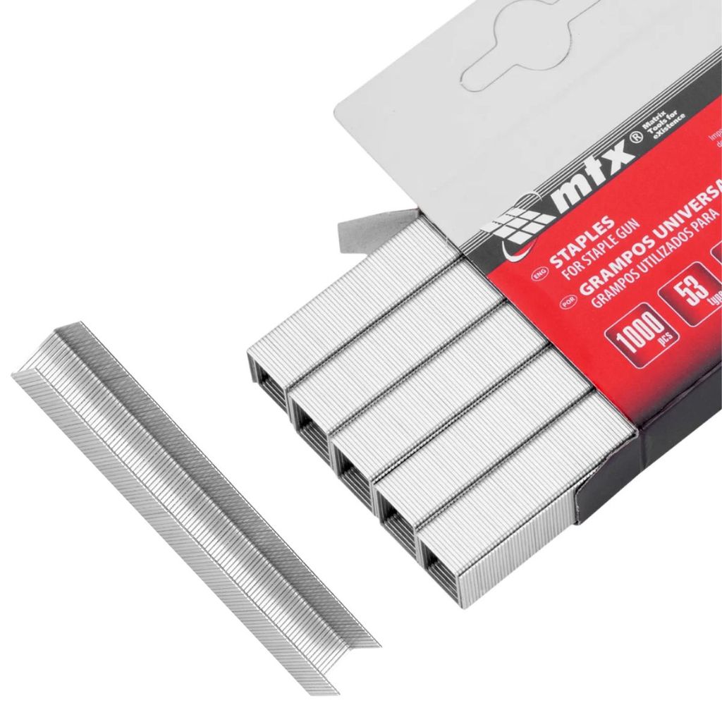Grampos Para Grampeadores Tipo 53 Com 1000 Unidades Mtx em Oferta na Shopee