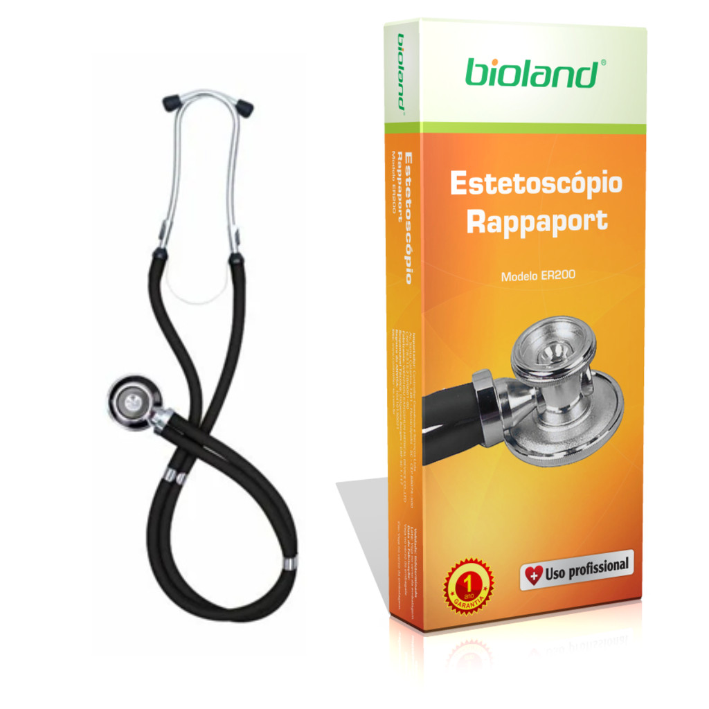 Estetoscópio Rappaport Adulto E Infantil Bioland Cores