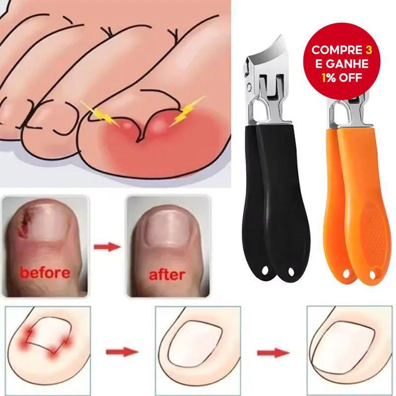 Cortador De Unhas Curvo Grosso Duro Borda Oblíqua em Oferta na Shopee