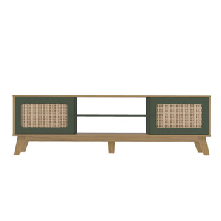 Rack Charlotte MDF com Pés 2 Portas Artely