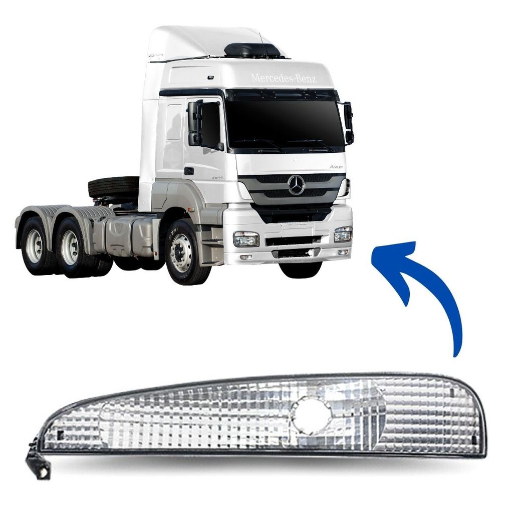 Lanterna Seta Dianteira Caminhão Mercedes Benz Axor Lado Esquerdo