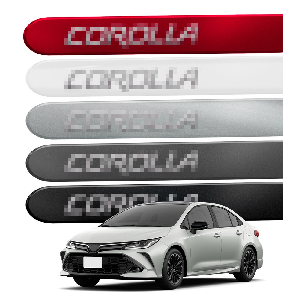 Friso Lateral Novo Corolla 2015 2016 2017 2018 2019 Cromado