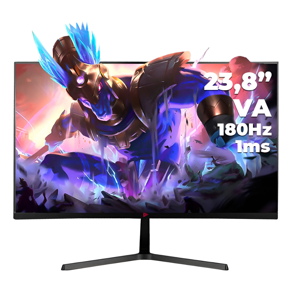 Monitor Gamer Series Led 23,8'' Fhd Painel Va Borda Infinita