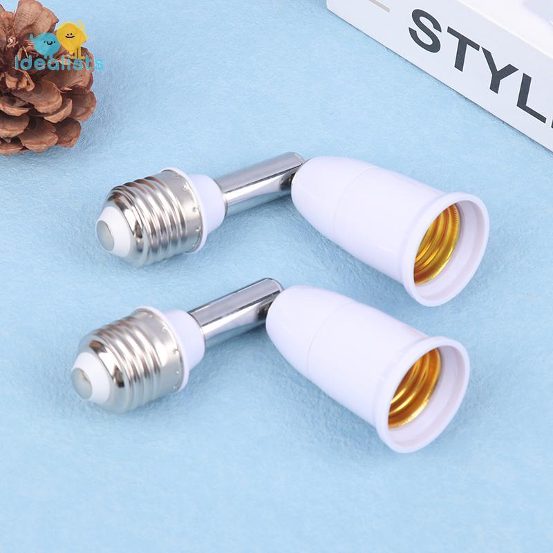 Idealistas 1pc Universal E27 Para E27 Titular Extensor Soquete Ajustável Base Conversor Parafuso Adaptador De Extensão D