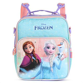 Lancheira Escolar Xeryus Frozen 14764 Bolso Frontal Azul Roxo e Salmão - Infantil em Oferta na Shopee