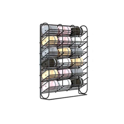Organizador Aramado Preto 18 Compartimentos Gaveta Roupas Intimas Meias Lingerie