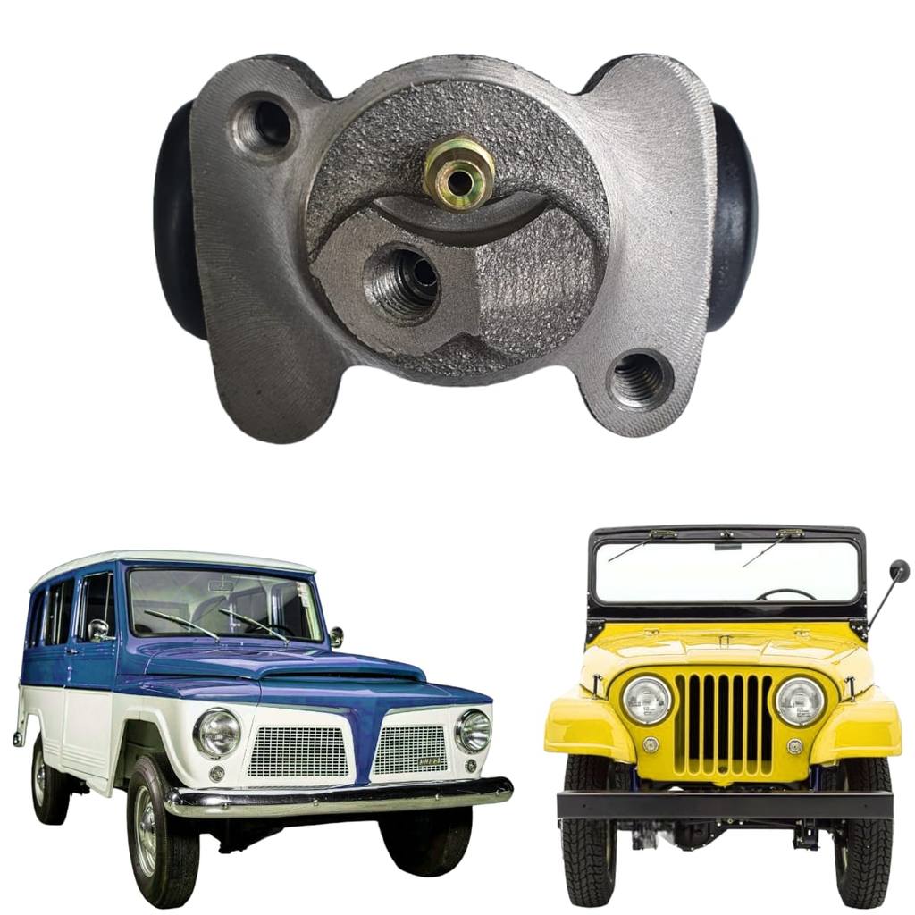Cilindro De Freio Traseiro Esquerdo Jeep / Rural Ford Willys