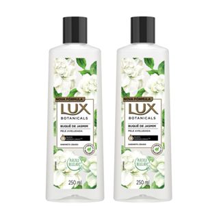 Kit 2 Sabonete Líquido Lux Botanicals Buquê de Jasmim 250ml em Oferta na Shopee