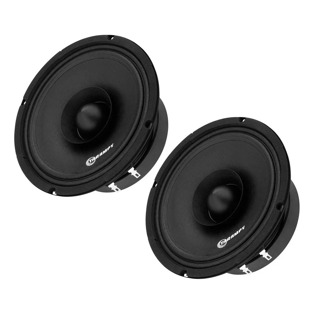 Par Alto Falante 6 Polegadas Taramps 7driver Fh 300s 150w 4ohms Cor Preto
