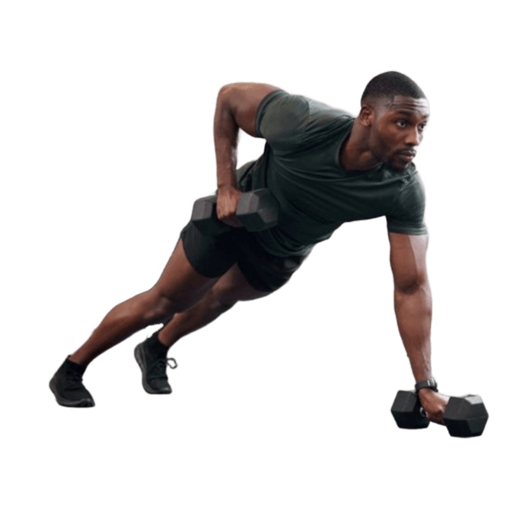 Kit Funcional | Halter Sextavado 5kg + Caneleira 4kg + Colchonete | One Life Sports® - Físico