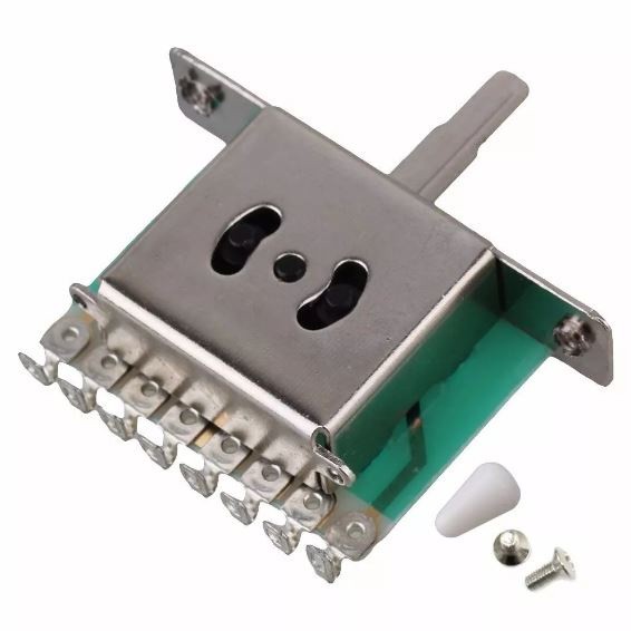 Chave seletora para guitarra 5 posições posicoes guitarra strato stratocaster