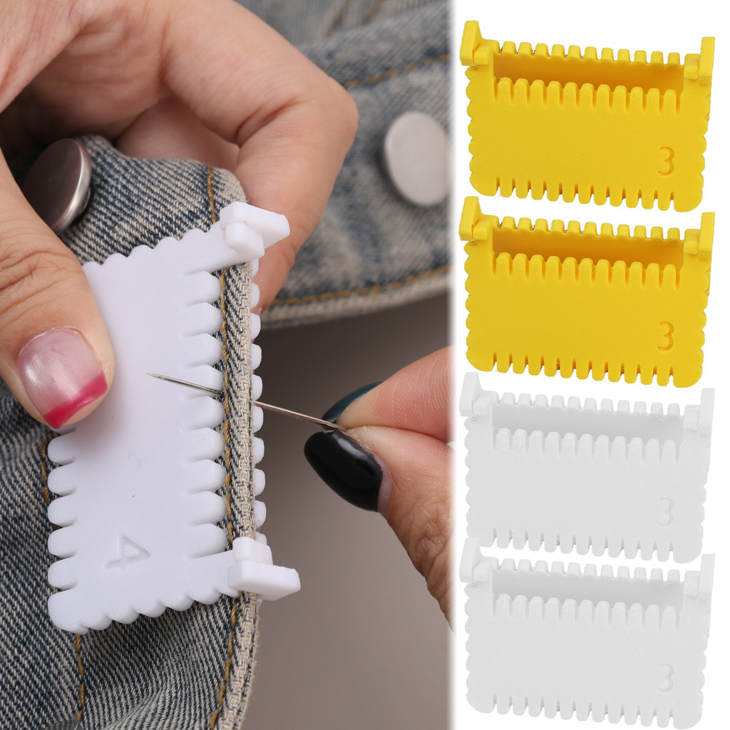 Modelo De Costura Com Espaçamento De 3mm/4mm , Faça Você Mesmo , Tipo Dobradiça De Tecido , Régua Doméstica , Ferramenta em Oferta na Shopee