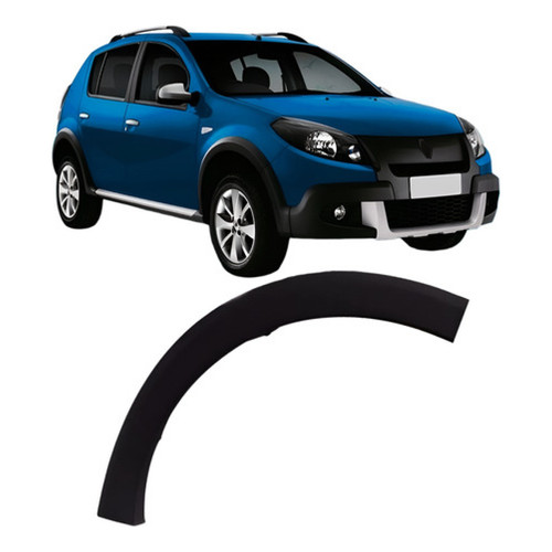 Alargador Vão Roda Dianteiro Sandero Stepway 2012 2013 2014