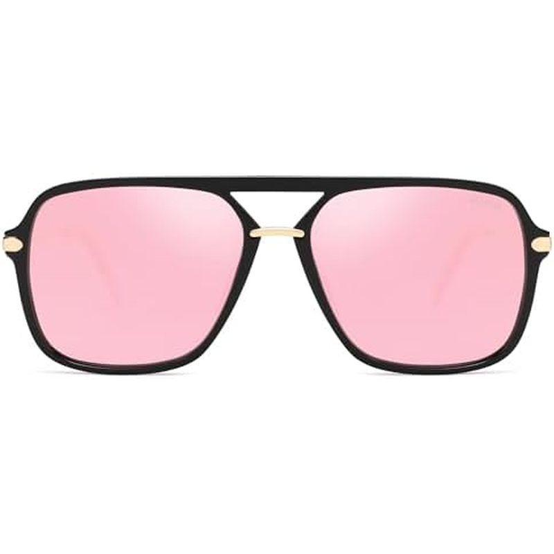 Óculos De Sol SOJOS Para Mulheres & amp ; Lente Masculina , Quadrada , Retrô , Polarizada , Aviador Moderno , Tons Dos A