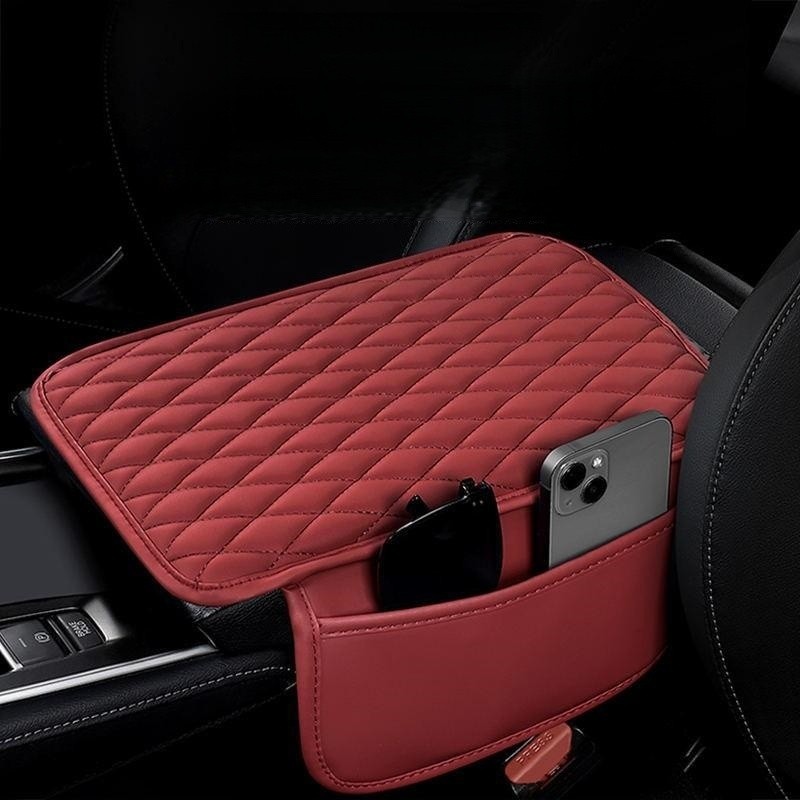 Capa de Braço do Carro Estilo Quadrillé | Super Confortável | Impede Manchas e Desgaste |  UniversalSUV/Caminhonete