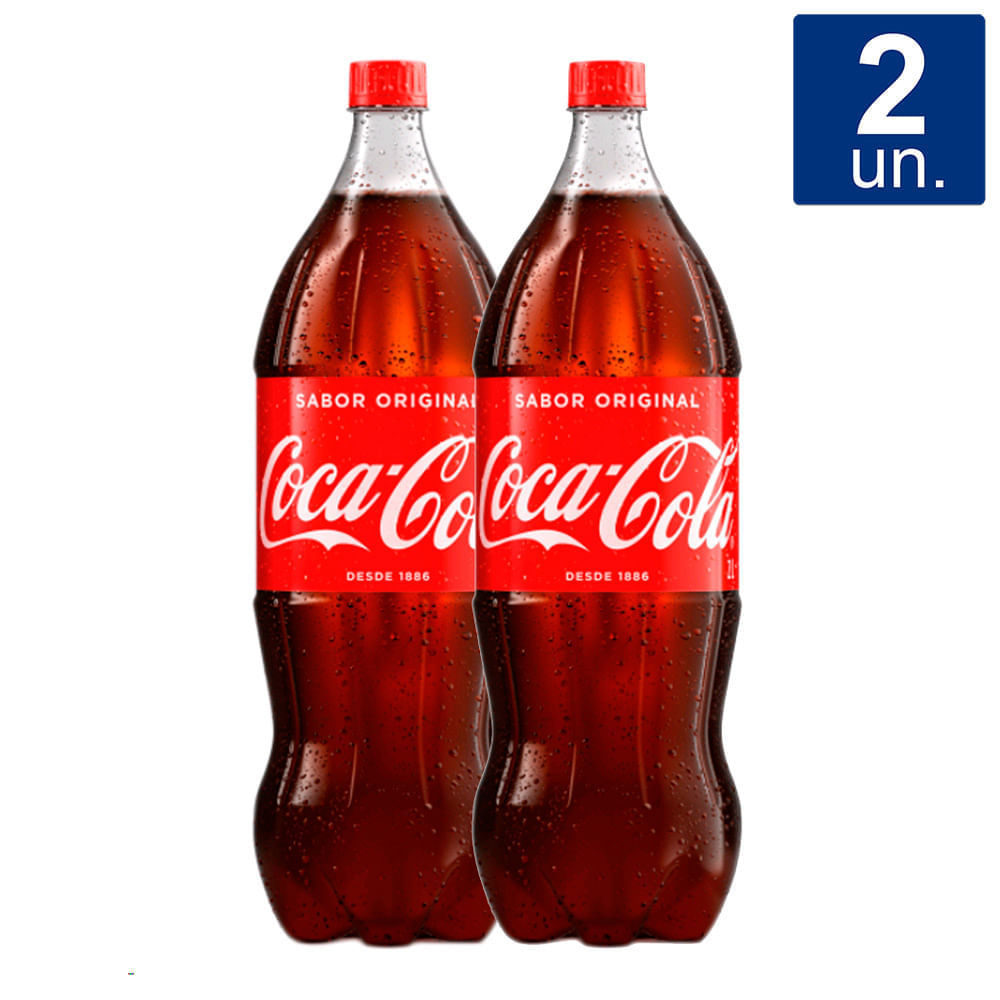 Kit 2 Refrigerante Coca Cola Pet 2 Litros em Oferta na Shopee