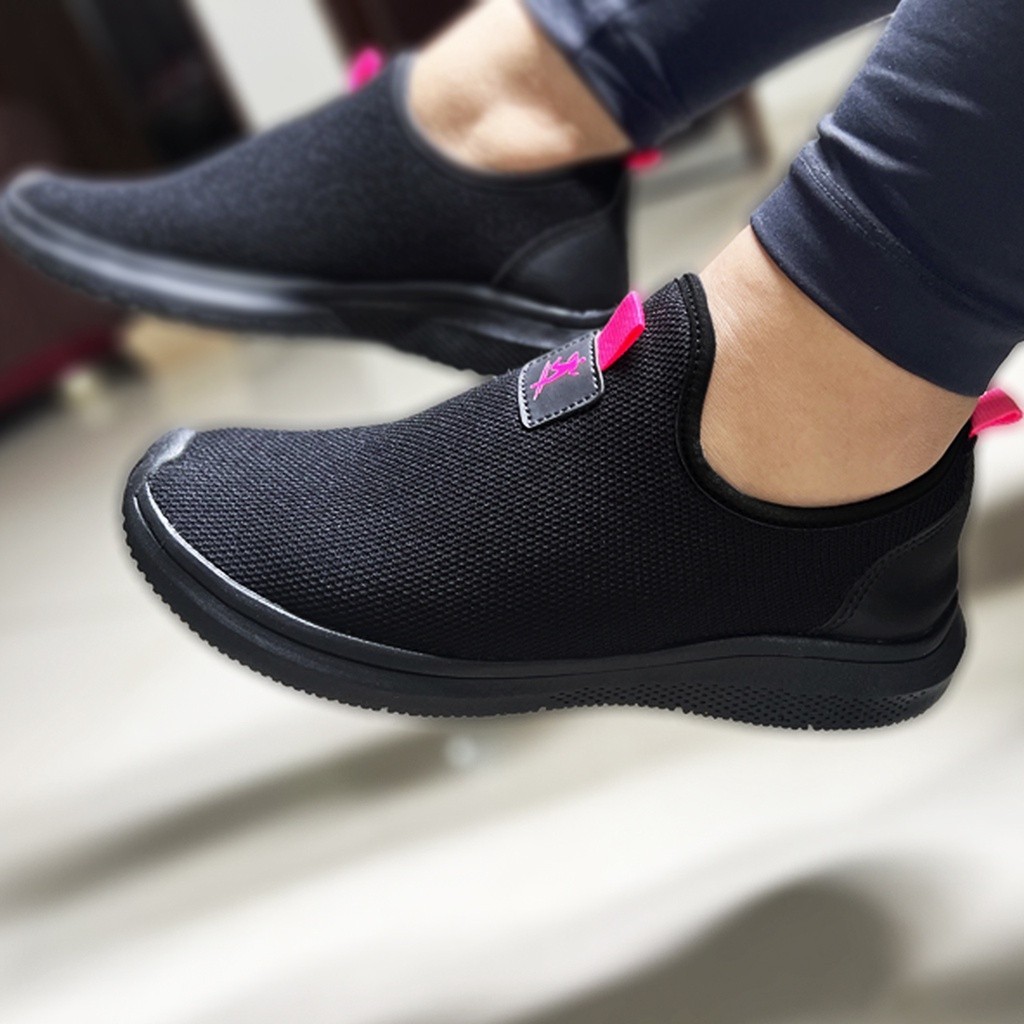 Tênis Feminino Meia Calce Fácil Leve Casual academia Promoção