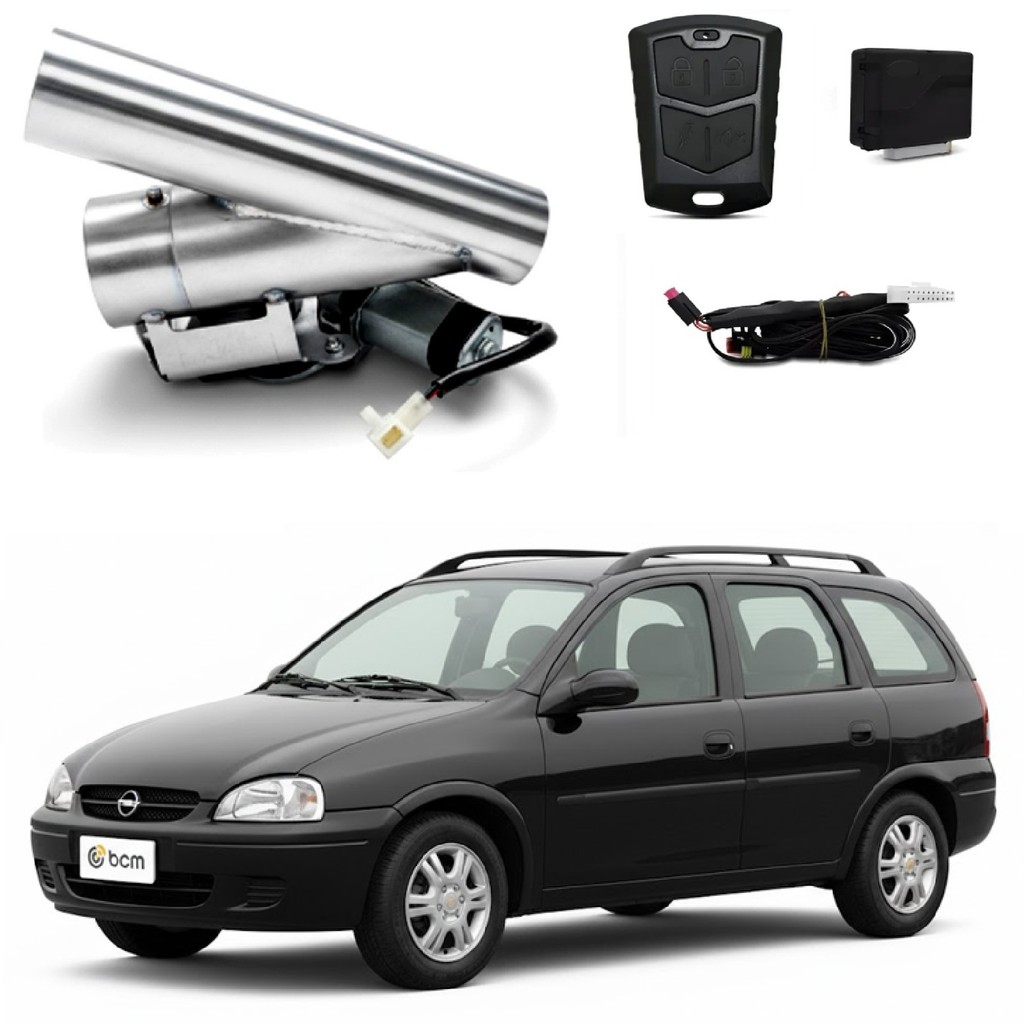Difusor Escapamento Inox Chevrolet Corsa Wagon Ronco Esportivo Controle