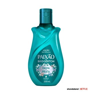 Loção Hidratante Corporal Paixão & Bridgerton Dama de Prata com Ação Desodorante 200ml em Oferta na Shopee
