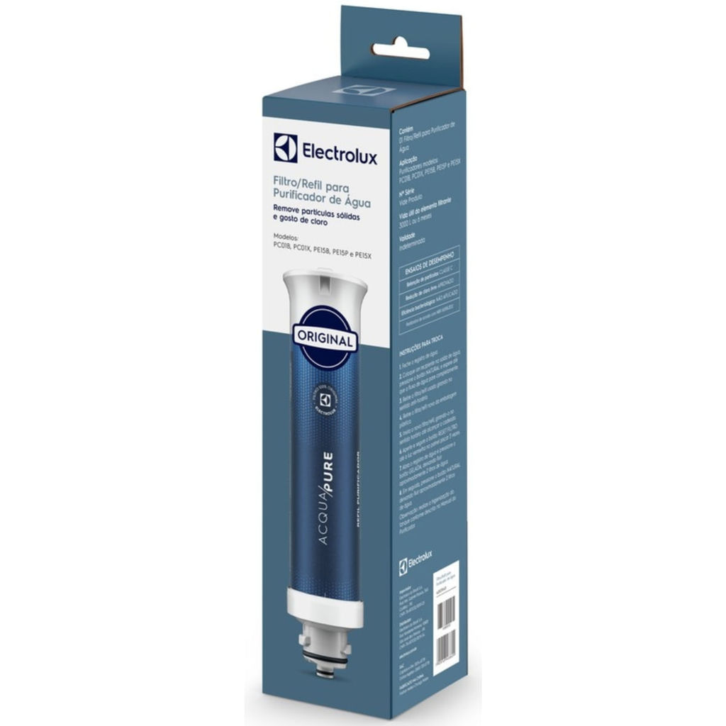 Detalhes do Filtro de Água Electrolux Purificador Para Modelos PC01/PE15/PN10 41051515