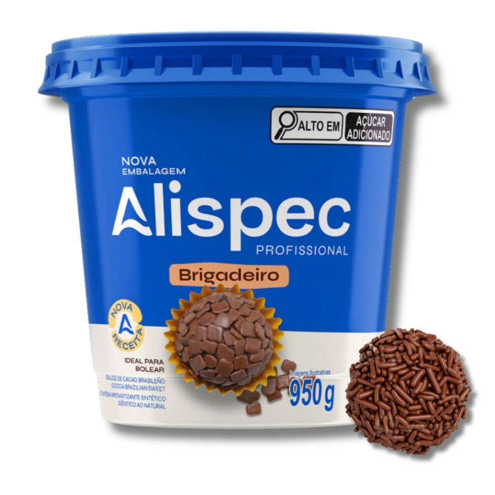 Brigadeiro para Enrolar 950g Alispec em Oferta na Shopee