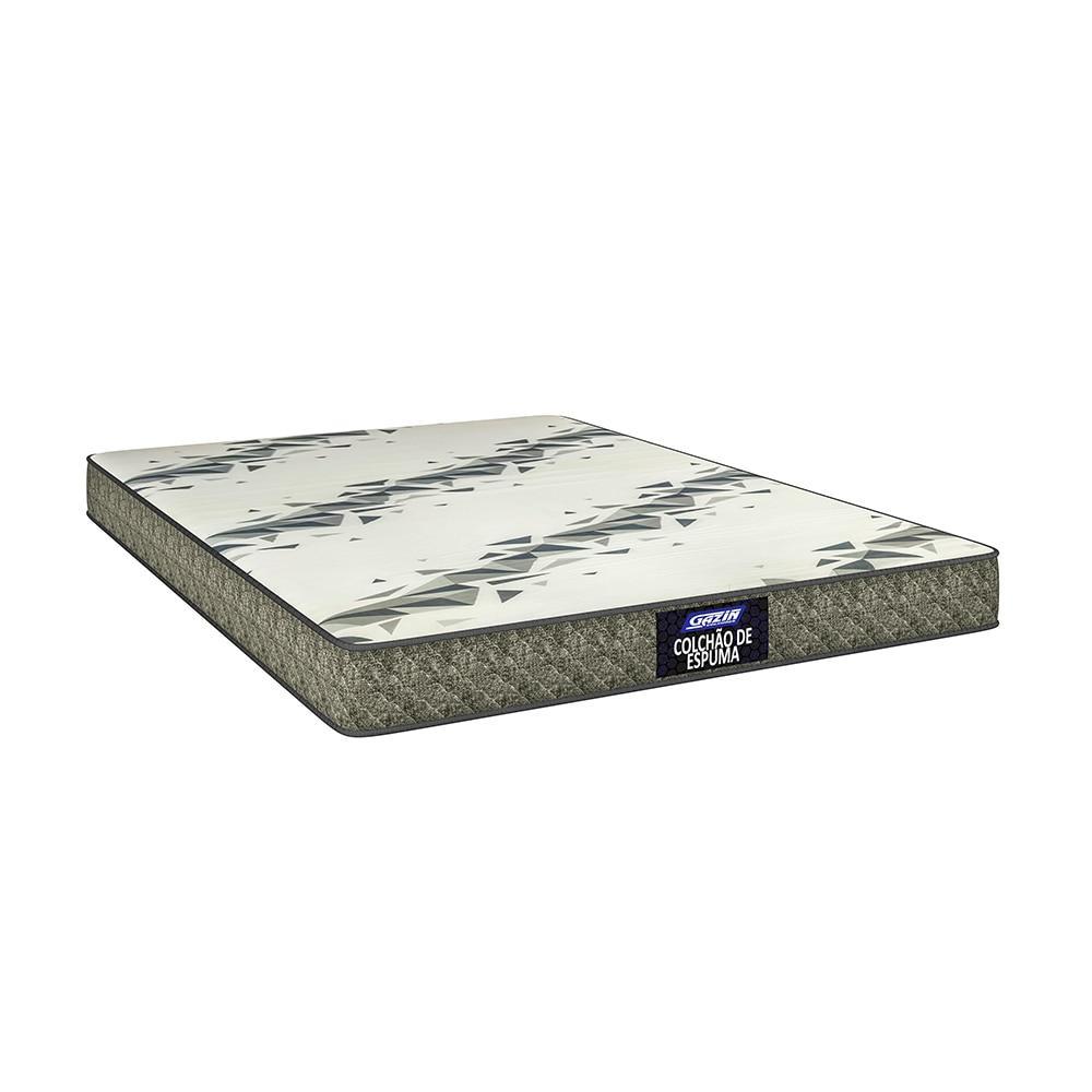 Colchão Casal Supreme 138x17 Espuma D-33 Natural Cinza - Gazin
