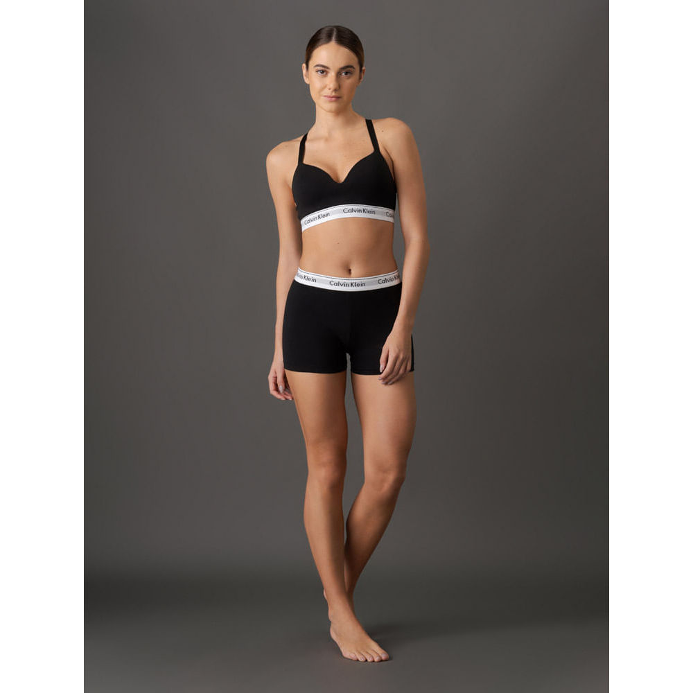 Detalhes do Sutiã Bojo Modern Cotton Calvin Klein Underwear - Preto