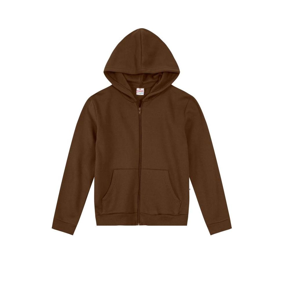 Jaqueta Básica Infantil Menino Em Moletom Brandili em Oferta na Shopee